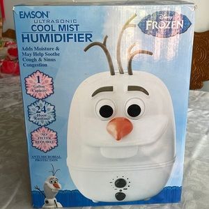 Olaf Humidifier- Emson Ultrasonic Cool Mist Humidifier - Disney Frozen